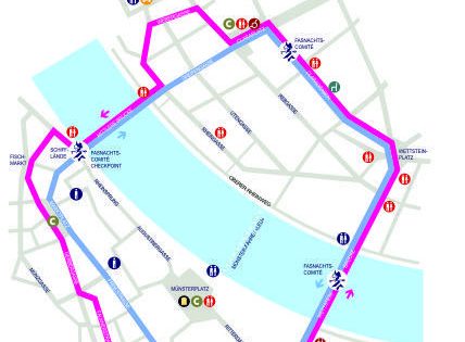 Fasnacht 2026 Routeplän sin online!