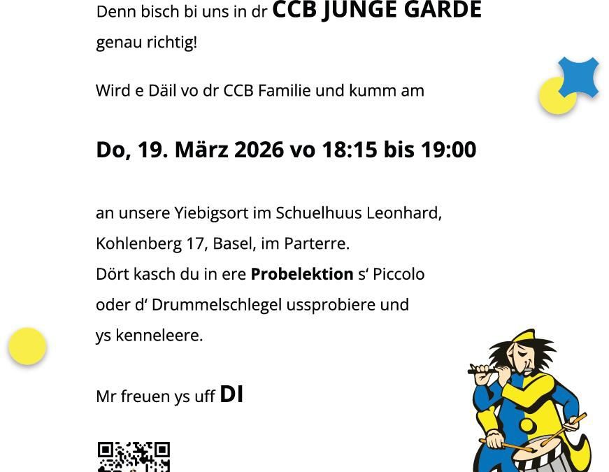 Lern die Jungi Garde vom CCB kenne